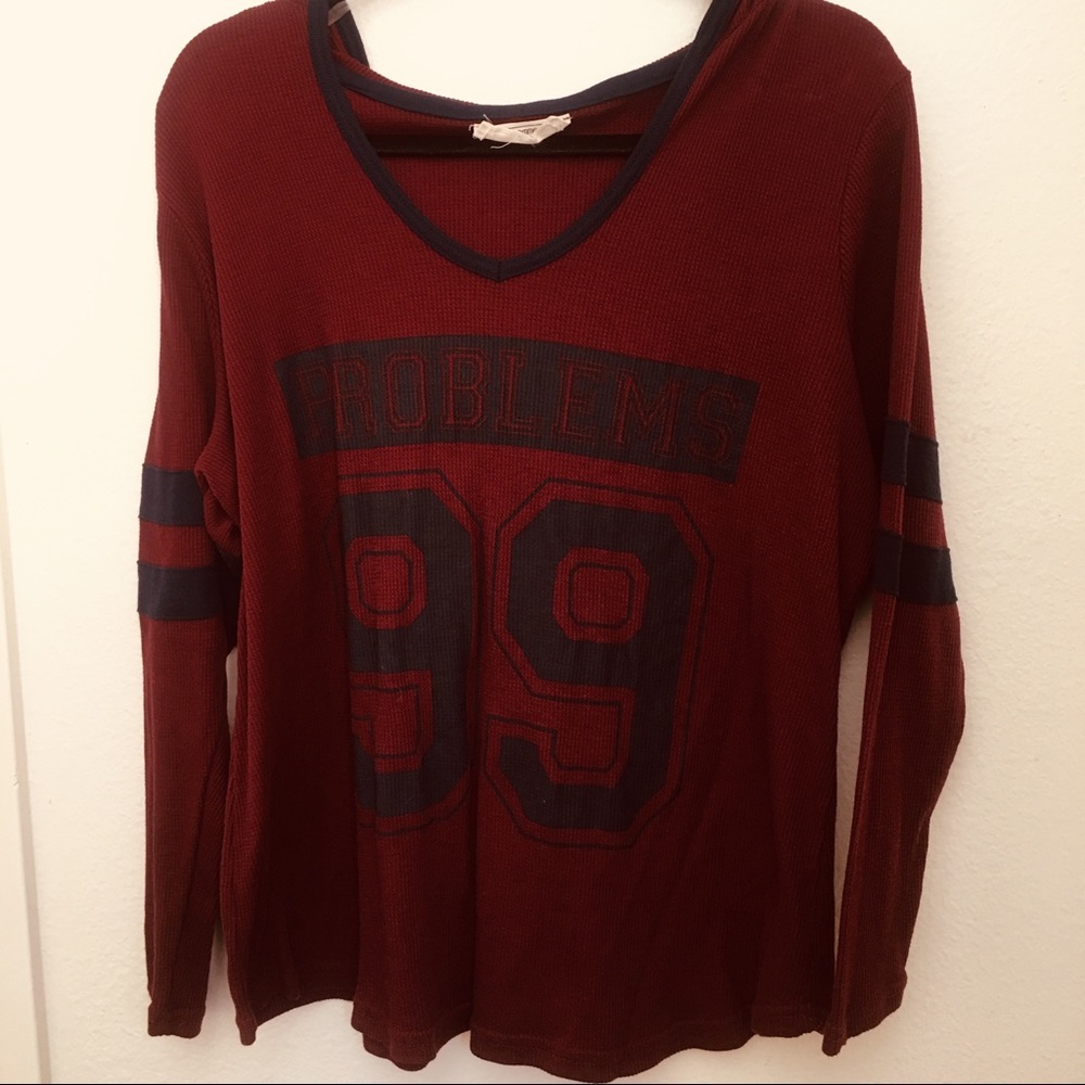 BURGUNDY THERMA SWEATER HOODIE